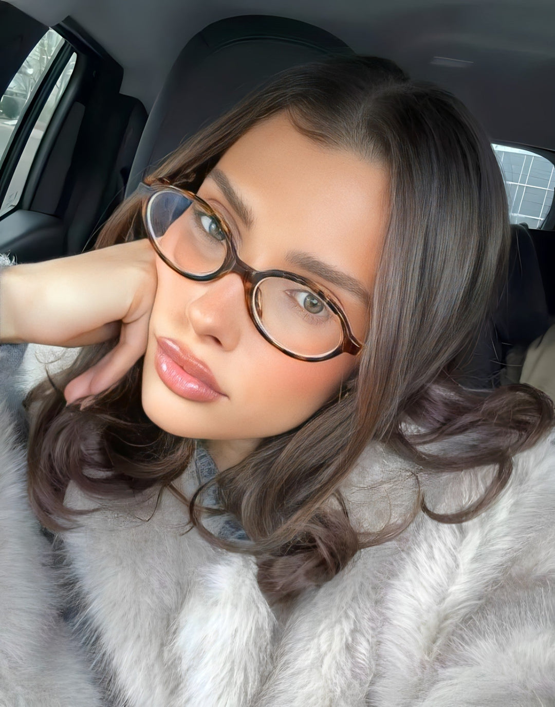 Holly | Trendy Round Fashion Glasses