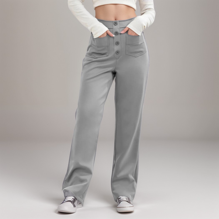 Elsa | Trendy Elastic High Waist Sculpt Pants