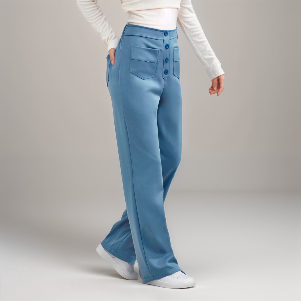 Elsa | Trendy Elastic High Waist Sculpt Pants
