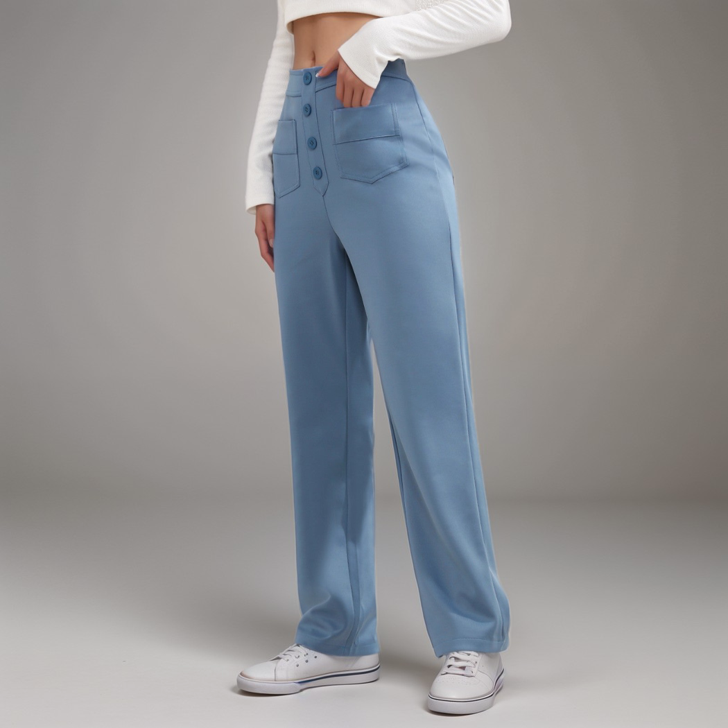 Elsa | Trendy Elastic High Waist Sculpt Pants