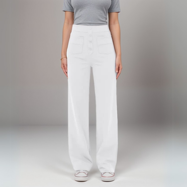 Elsa | Trendy Elastic High Waist Sculpt Pants