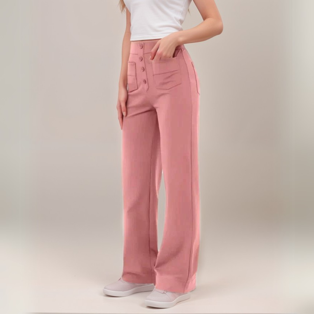 Elsa | Trendy Elastic High Waist Sculpt Pants