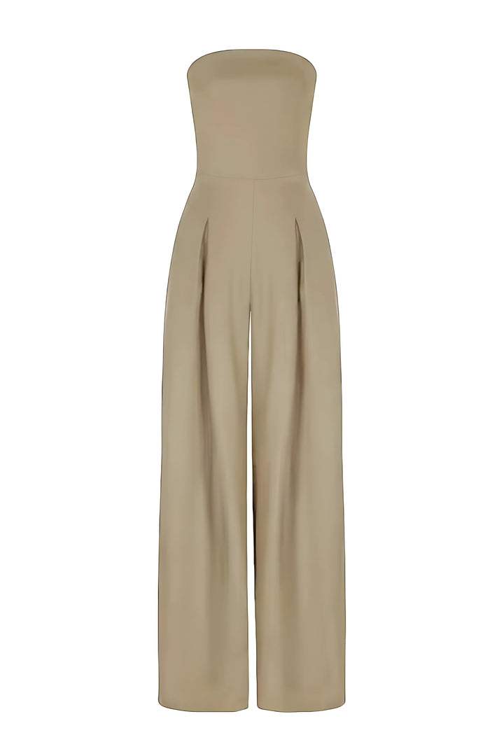 Emilie | Elegant strapless jumpsuit