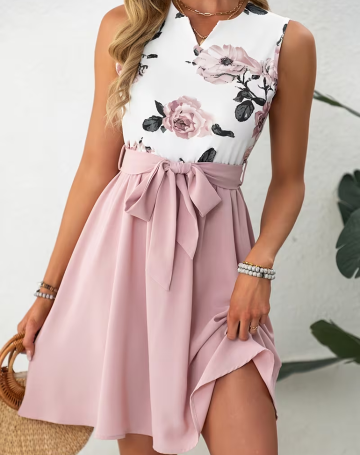 Fien | Romantic Summer Halter Dress for Women