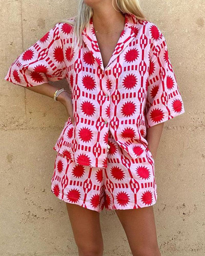Mimi | Summer Set with Graphic Print