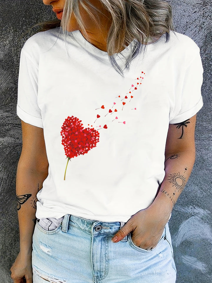 Gwen | Heart Blossom T-Shirt