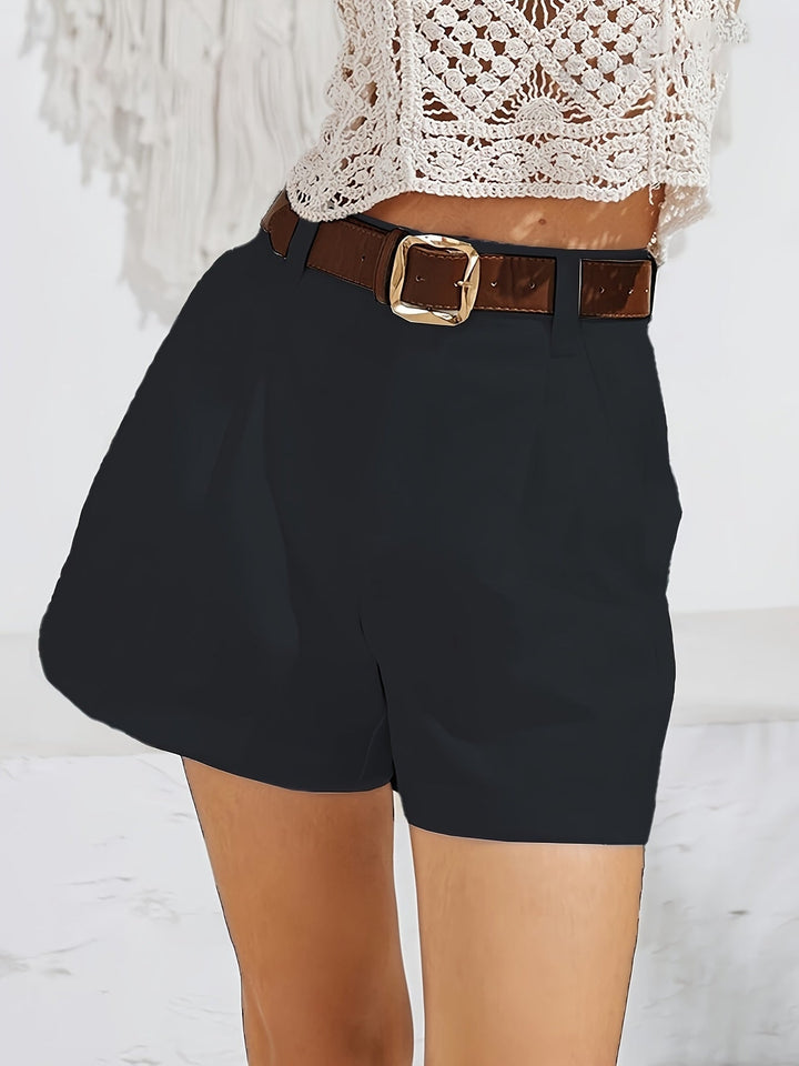 Stylish Women's High-Waisted Loose-Fit Shorts