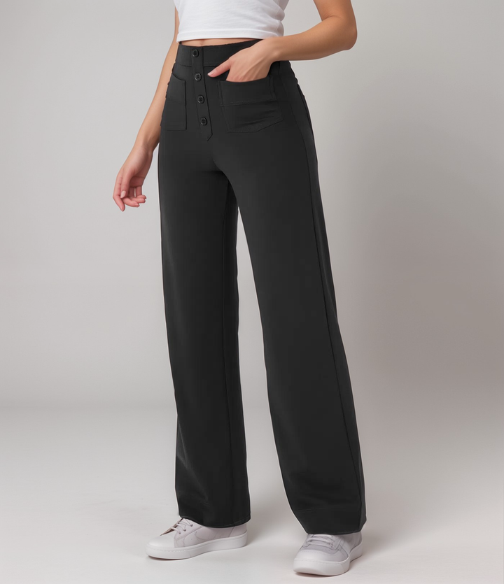 Elsa | Trendy Elastic High Waist Sculpt Pants