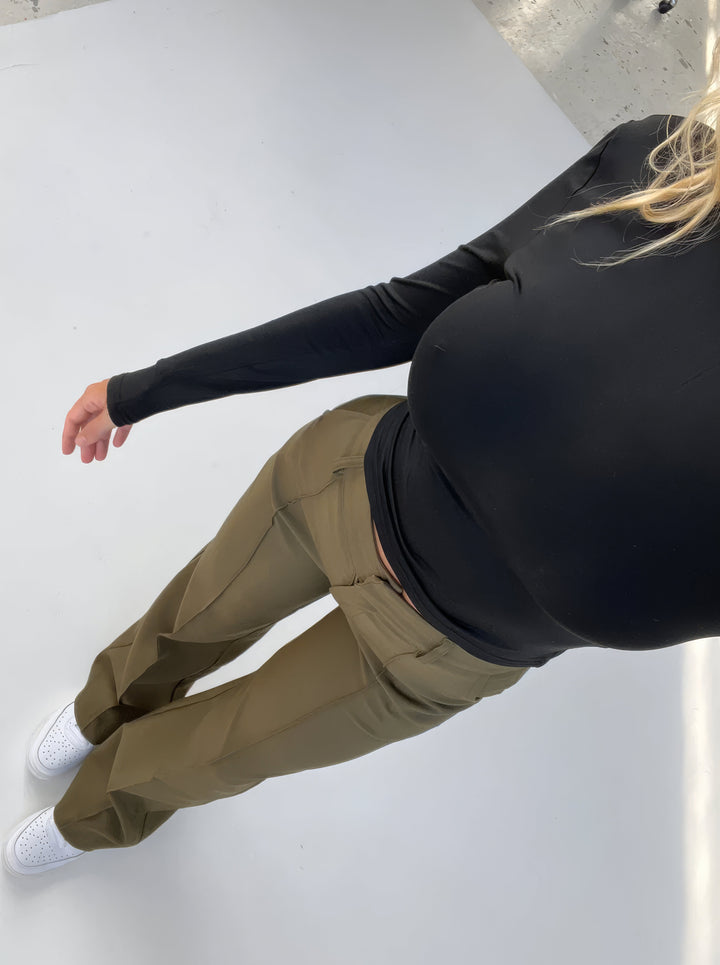 Arna | Elegant High-Waist Trousers with Straight Leg