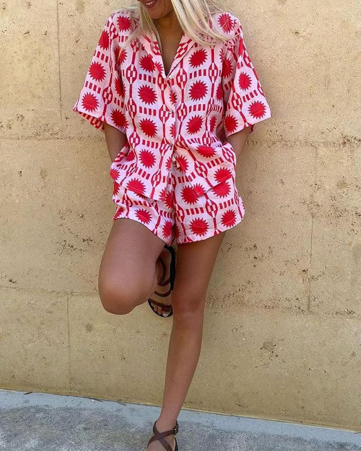 Mimi | Summer Set with Graphic Print