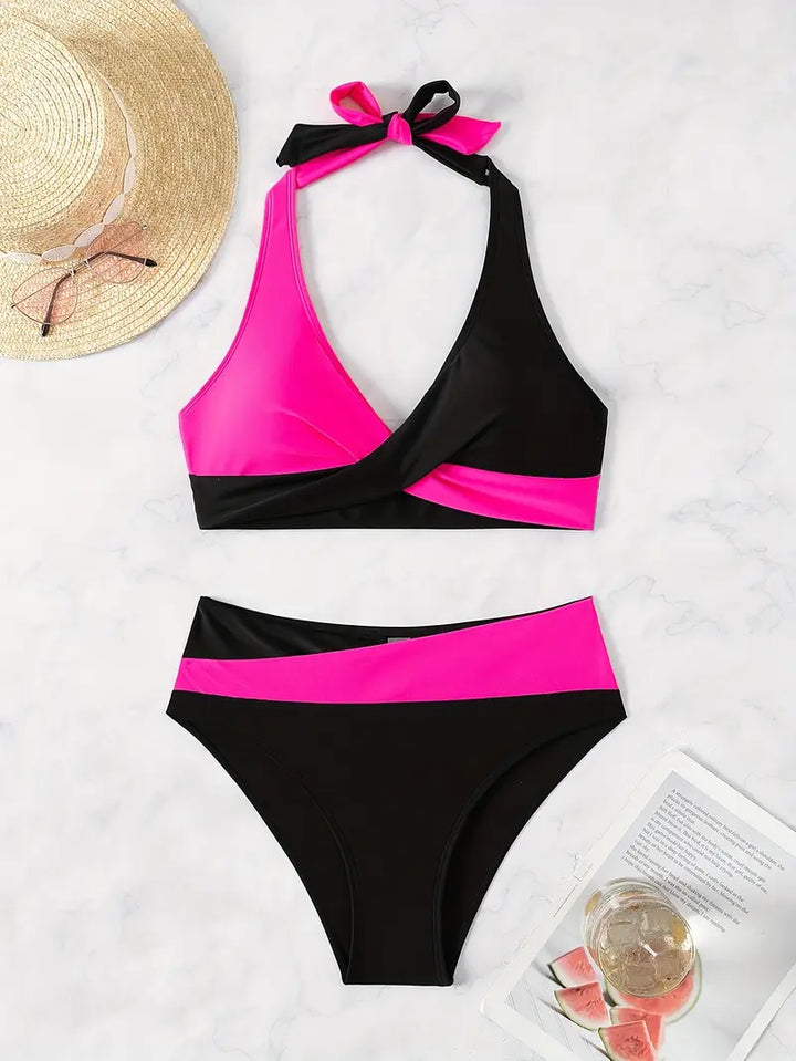 Roselyn | Two-Tone Bikini Set