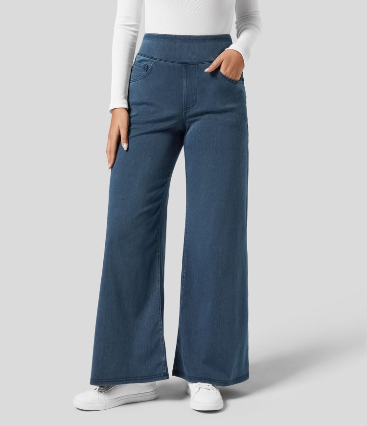 Evie | Comfy Elastic Pants with High Waist