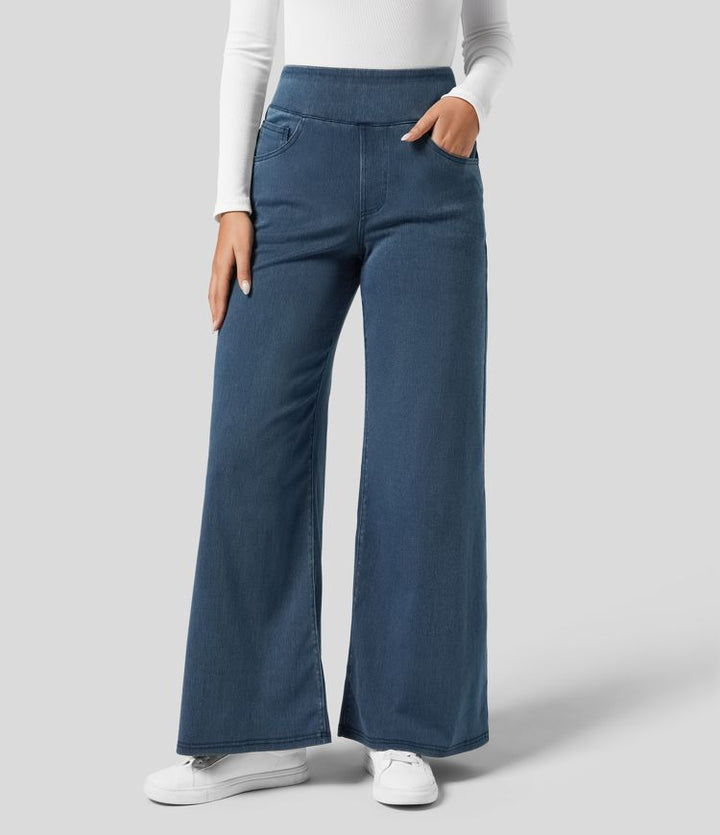 Evie | Comfy Elastic Pants with High Waist