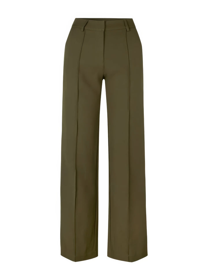 Arna | Elegant High-Waist Trousers with Straight Leg