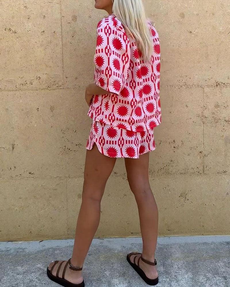 Mimi | Summer Set with Graphic Print