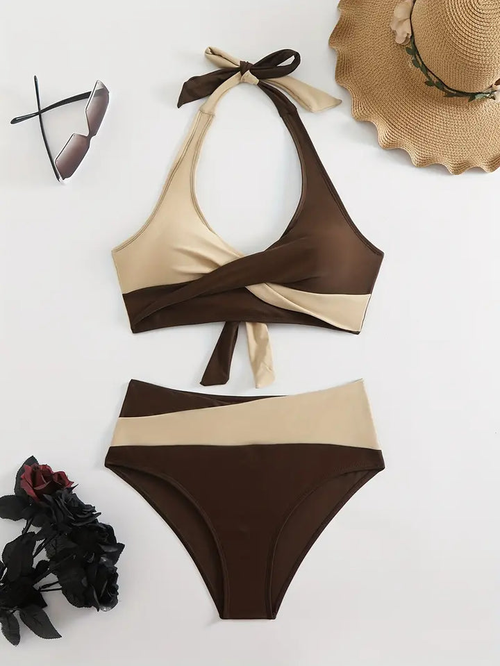 Roselyn | Two-Tone Bikini Set