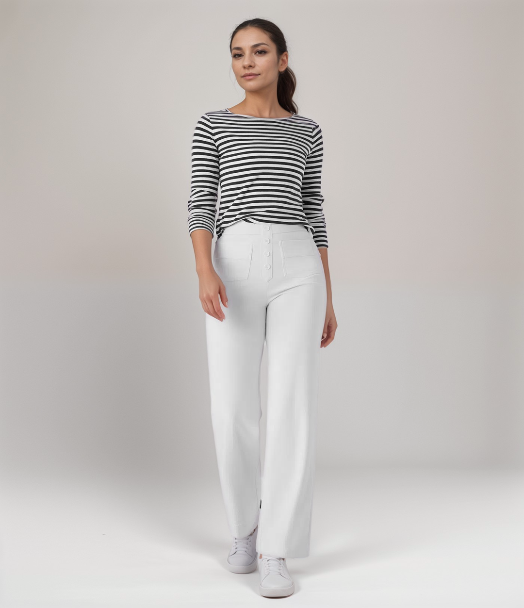 Elsa | Trendy Elastic High Waist Sculpt Pants