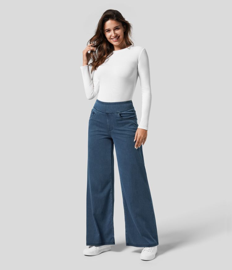 Evie | Comfy Elastic Pants with High Waist