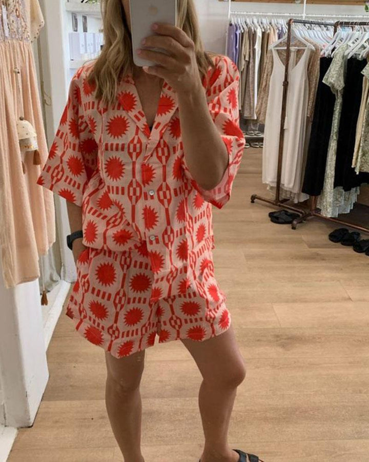 Mimi | Summer Set with Graphic Print