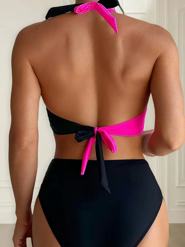 Roselyn | Two-Tone Bikini Set
