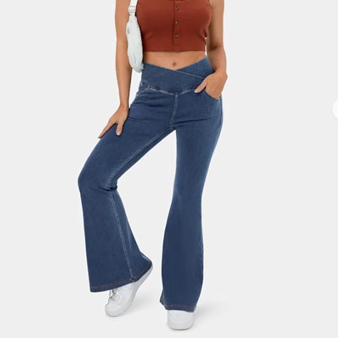 Veronica | Elastic Flattering Flared Pants