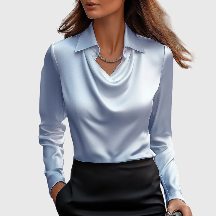 Elegant Luxury Women's Blouse with Long Sleeves