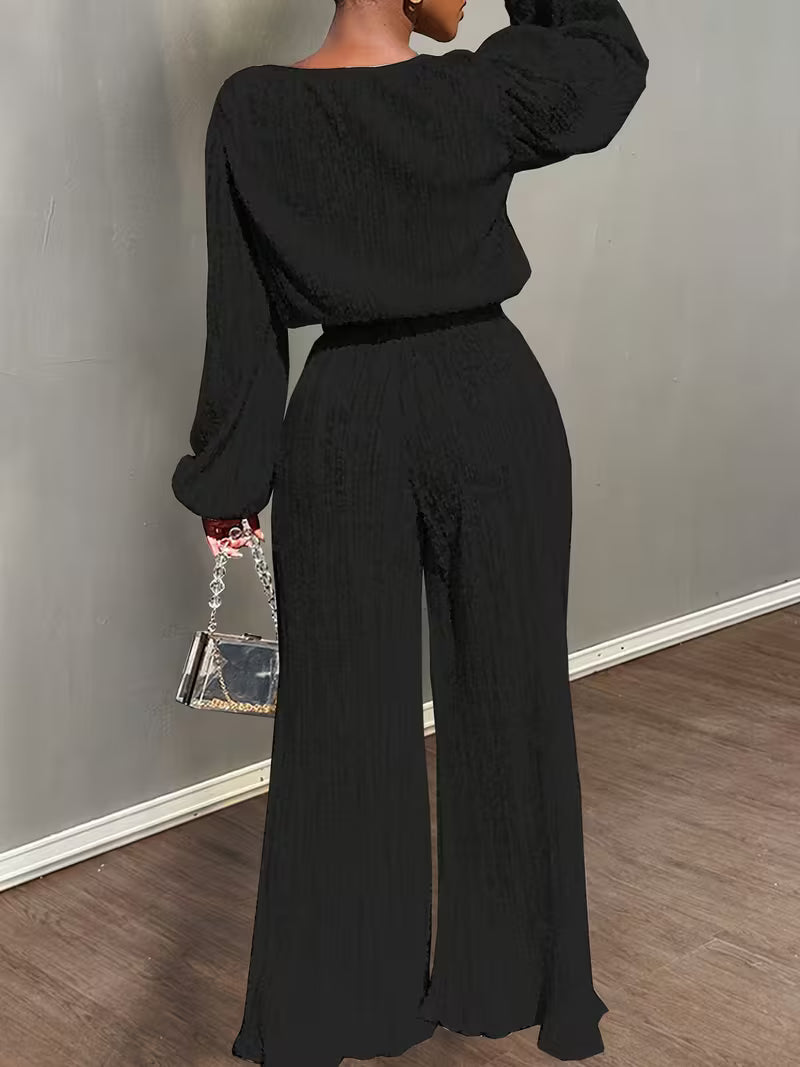 Thea | Pleated Lounge Set