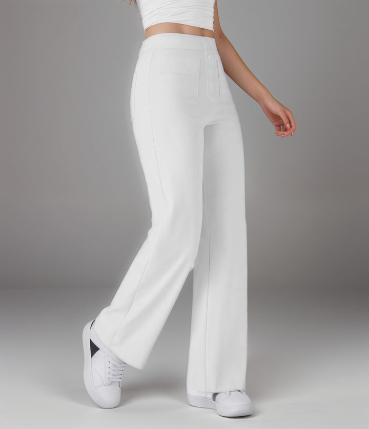 Elsa | Trendy Elastic High Waist Sculpt Pants