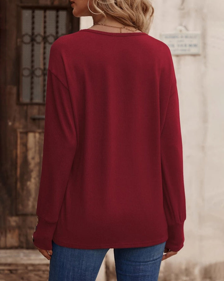 Emmie | V-Neck Sweater