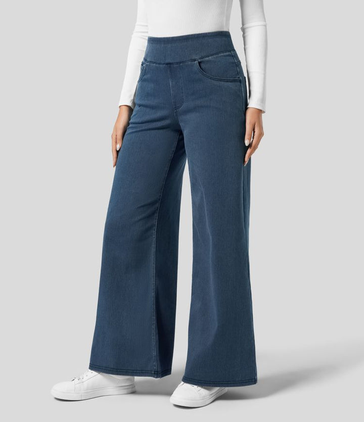 Evie | Comfy Elastic Pants with High Waist