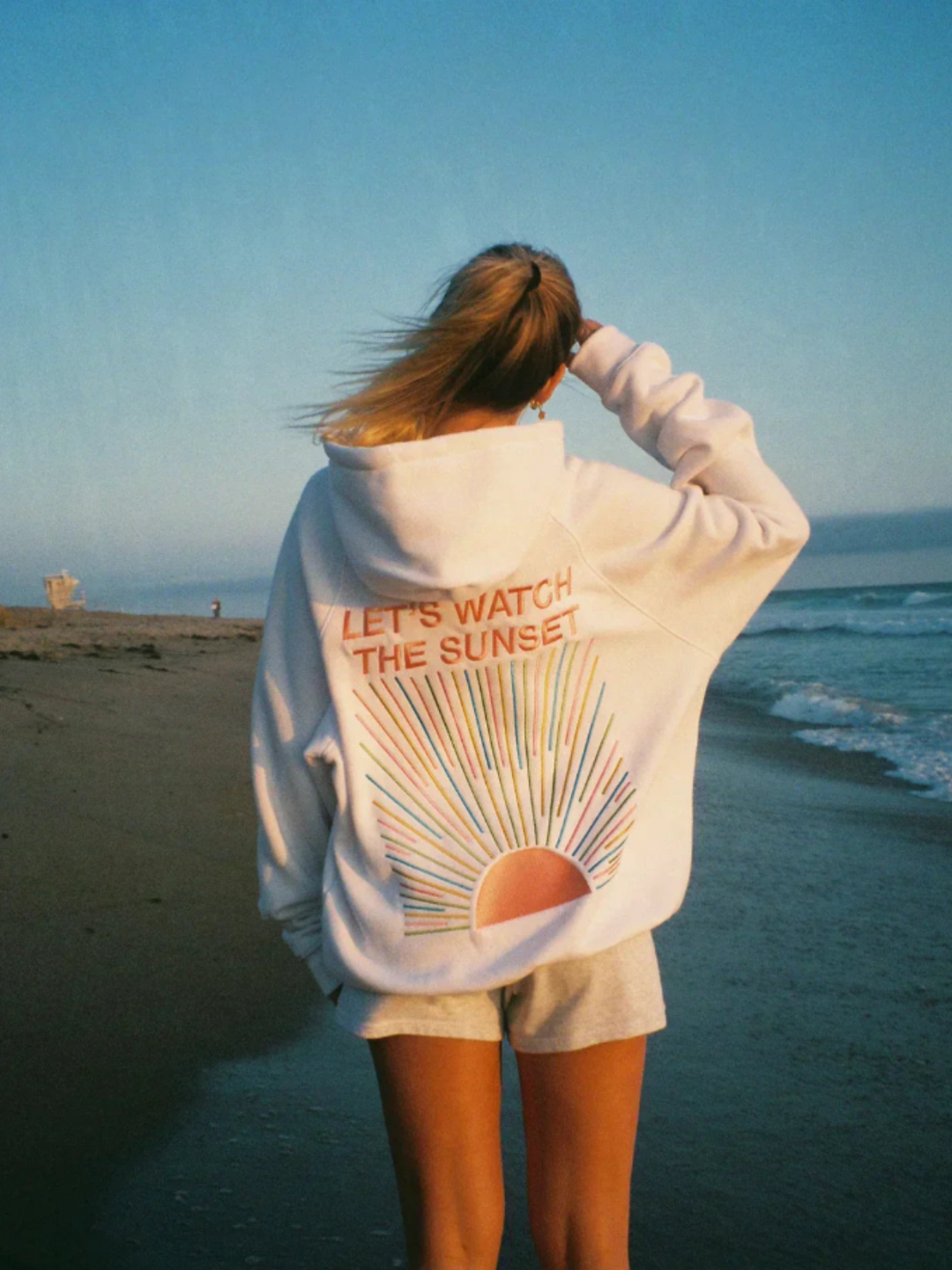 Merel | Comfy Oversized Sunset Hoodie