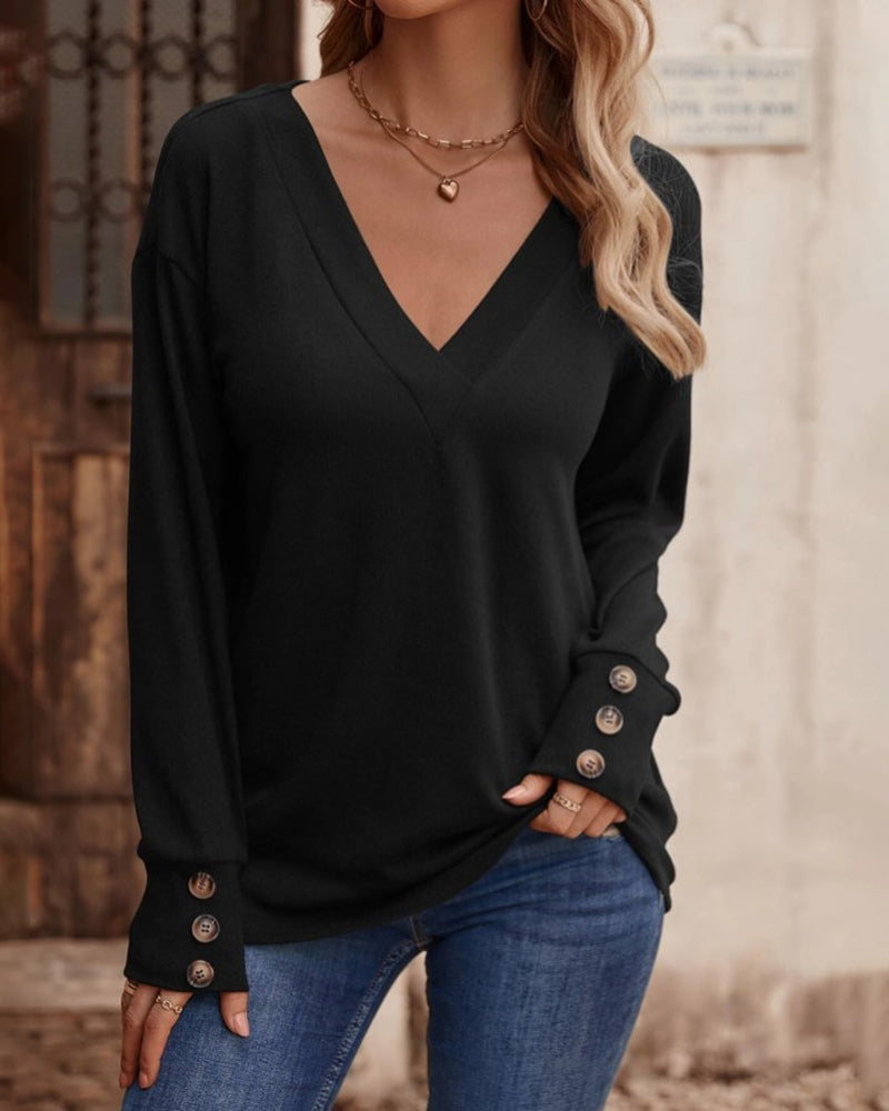 Emmie | V-Neck Sweater