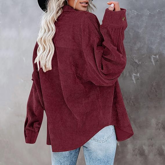 Comfortable oversized blouse for women