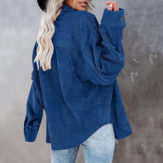 Comfortable oversized blouse for women