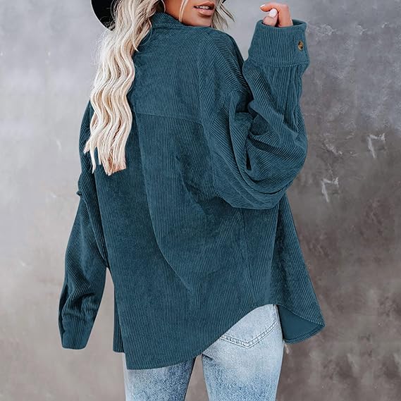 Comfortable oversized blouse for women