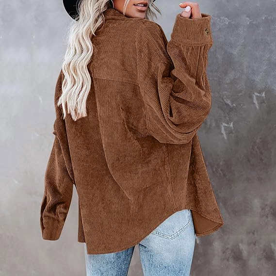 Comfortable oversized blouse for women