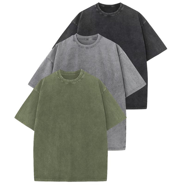 Trendy Women's 3-Pack Oversized T-Shirt Set with Loose Fit