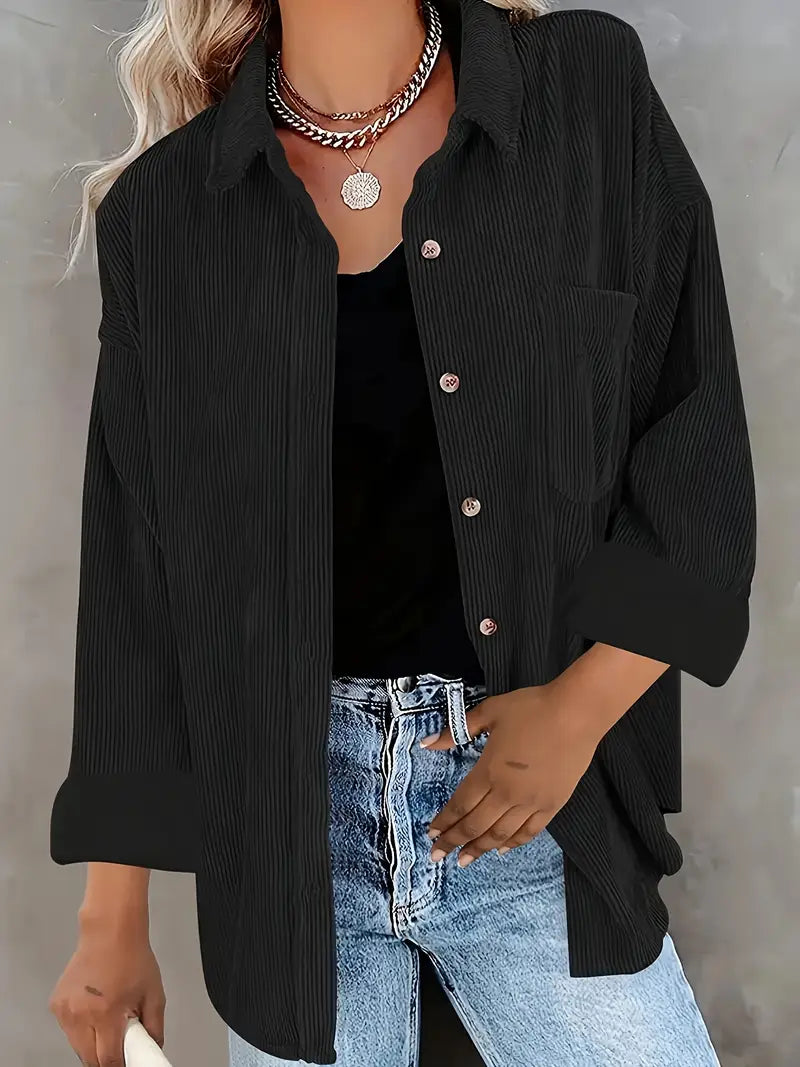 Agusta | Casual Corduroy Shirt Jacket