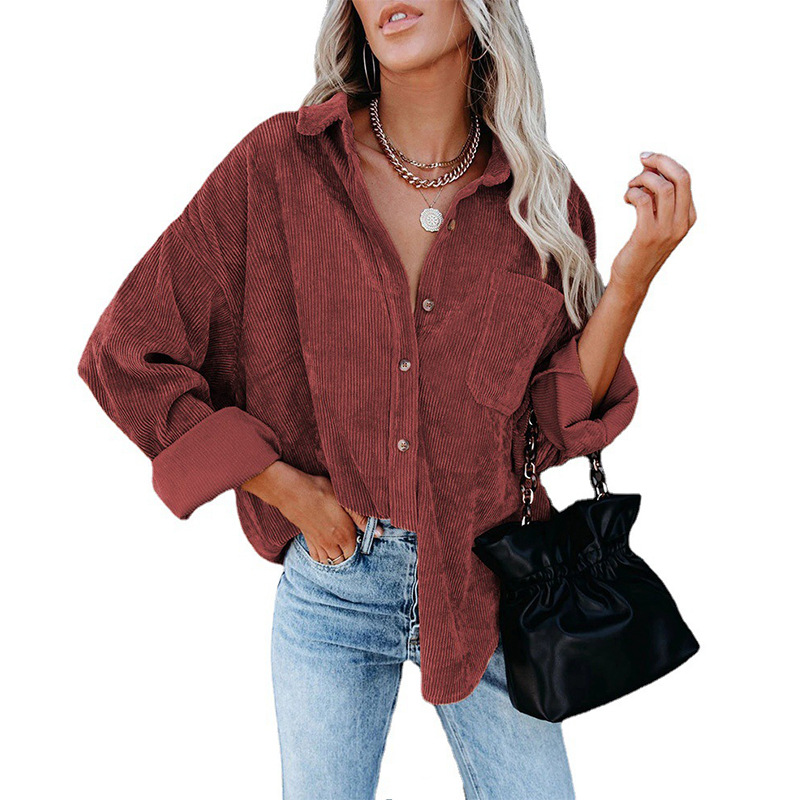 Comfortable oversized blouse for women