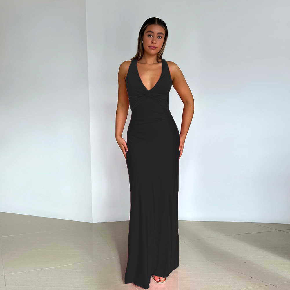 Jalena | Satin Evening Dress with Elegant Cut and Luxury Shine Gala Dresses