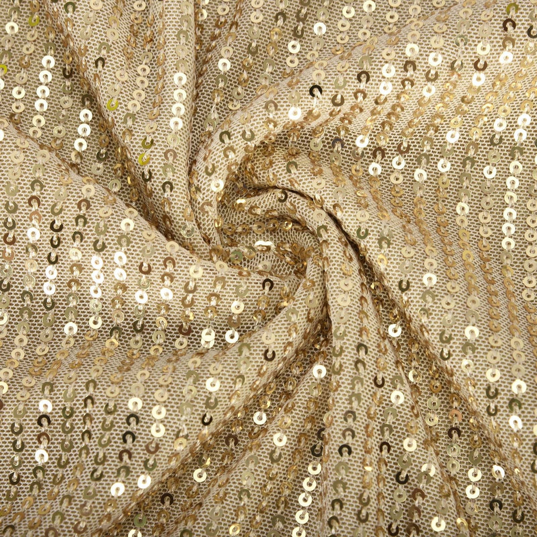 Annie | Sparkling Sequin Dress with Off-Shoulder Look