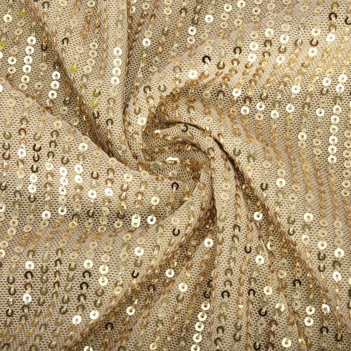 Annie | Sparkling Sequin Dress with Off-Shoulder Look