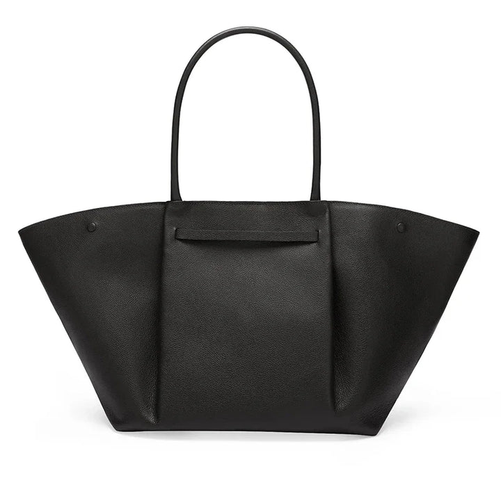 Tassa | Luxurious Oversized Shoulder Bag with Gold Closure