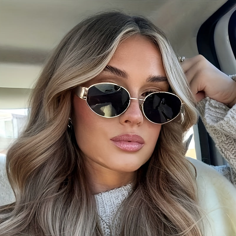 Dina | Trendy Round Sunglasses
