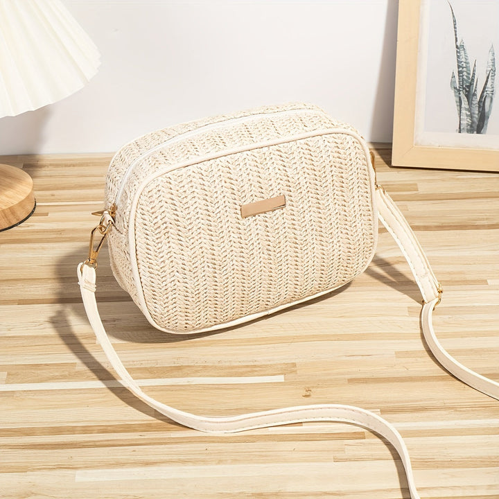 Reah | Elegant Braided Crossbody Bag