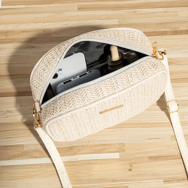 Reah | Elegant Braided Crossbody Bag