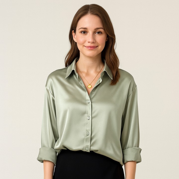 Luxury Women's Blouse with Long Sleeves