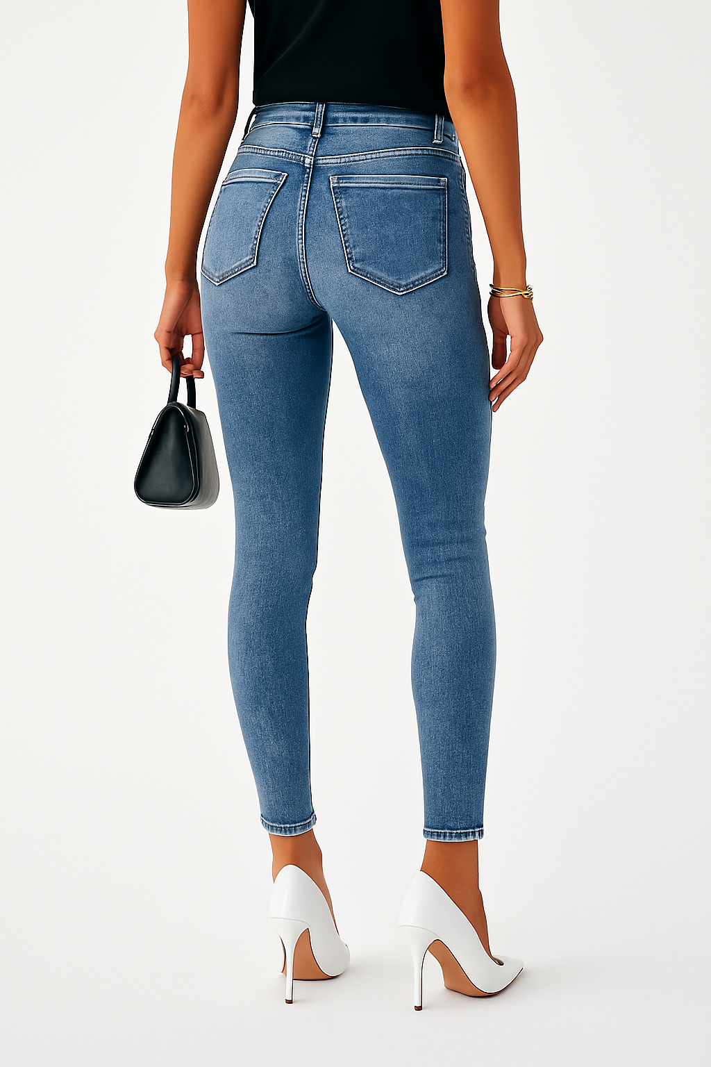 Modern Stylish Women's Jeans With Slim Fit