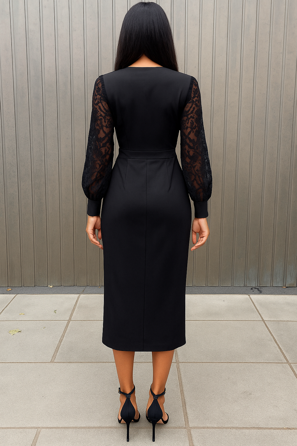 Alegra | Elegant Midi Dress