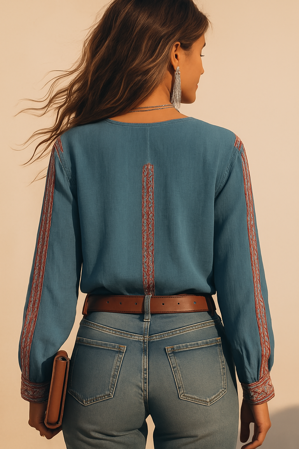 Hannie | Boho-Inspired Blouse with Detailed Embroidery